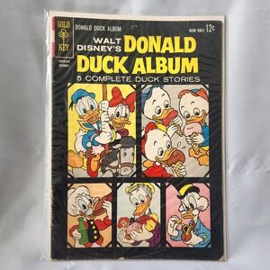 Walt Disneys Donald Duck Album Gold Key Comics #586 Oct 1954 Vintage Collectible